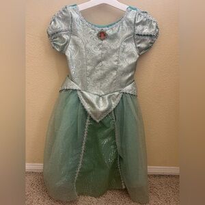 Walt Disney World Disneyland Vintage Ariel Little Mermaid Costume Dress S 6/6X